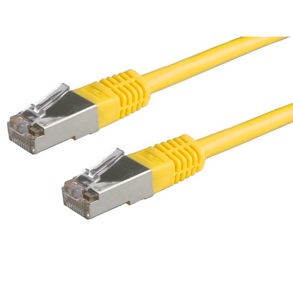 Roline Network Cable KAT.5E Class D S FTP Yellow 3M