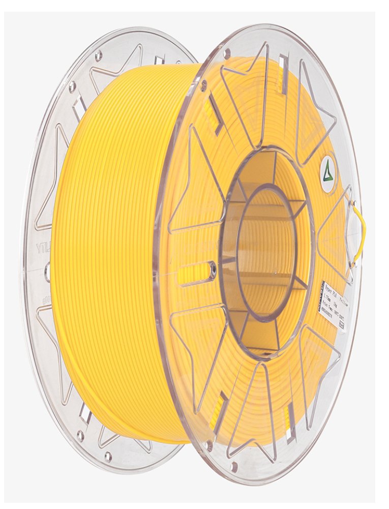 Creality 3301010469 Material Printing 3D Ácido Poliláctico (pla) Yellow 1KG