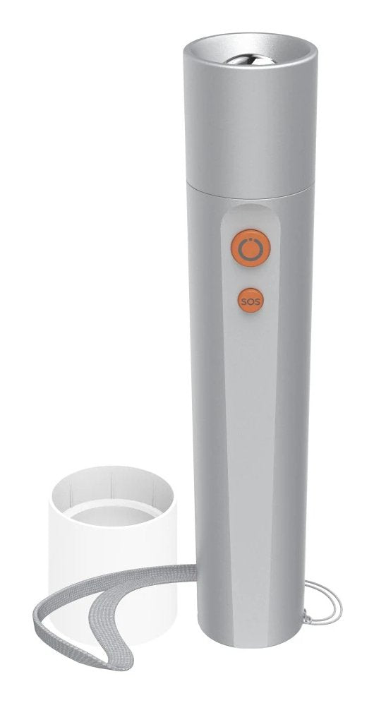 Hama FL250 Silver Linterna Mano LED