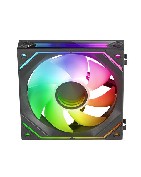 Mars Gaming Fan Internal Arg Dinamico Mf-linkfinity Black Modulares PWM 120MM 360º Fan And Frame Iluminado ARG