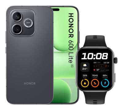 Honor 600 Lite 8 + 256GB 6.65G Velvet Black Ds + Watch 2I Ita — image 1