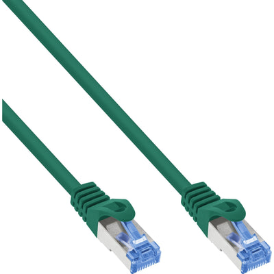 Inline® Patch Cable CAT.6A, S/FTP, Tpe (lszh), Cca, Green, 5M — image 1