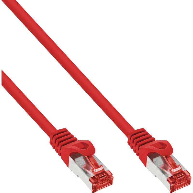 Inline Network Cable S/FTP Pimf CAT.6 250MHZ Pvc Cobre Red 15M