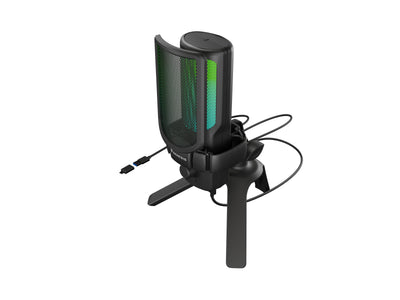 Natec Microphone Genesis Radium 250 USB Stand Black — image 1