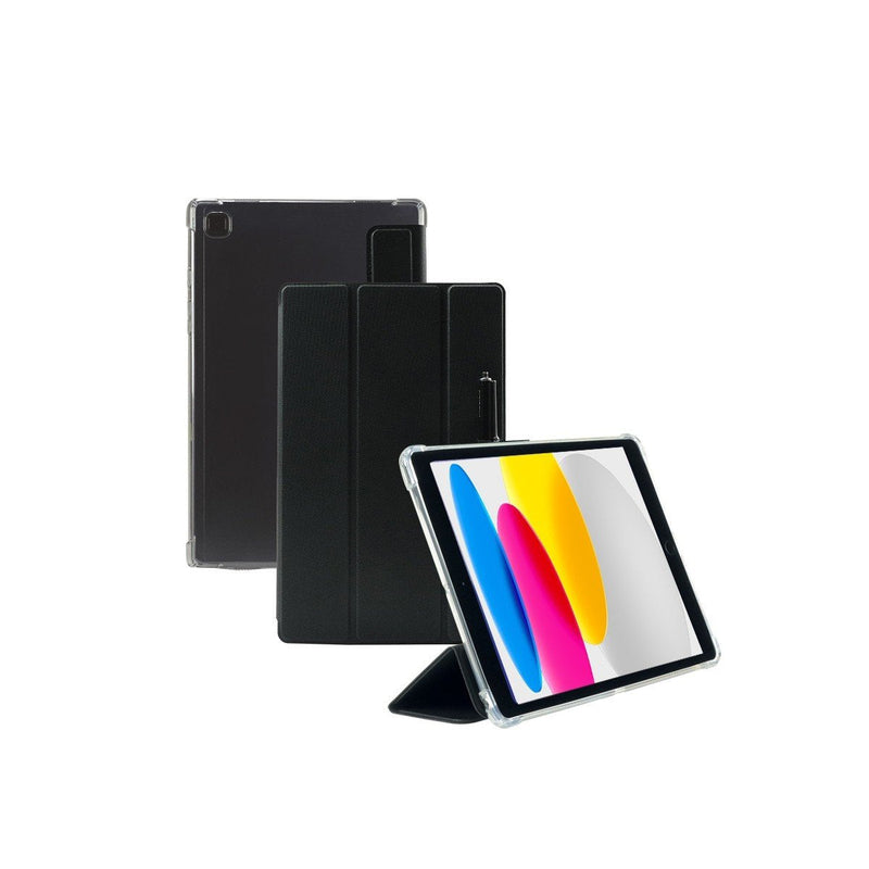 Mobilis Edge Case For Ipad 10.9'' (10TH Gen) Folio Black Transparent