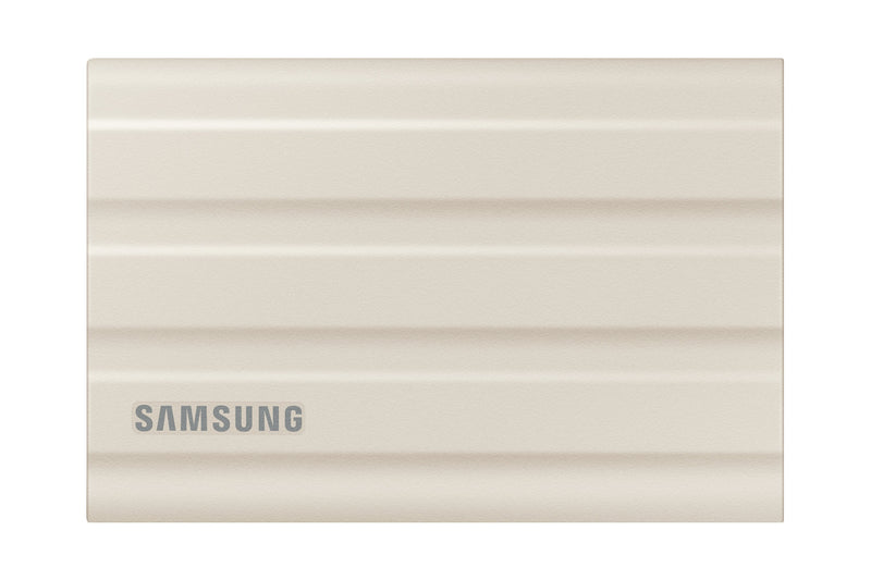 Samsung Drive External SSD Portable T7 Shield 2TB USB 3.2 Gen 2 + IPS 65 Beige