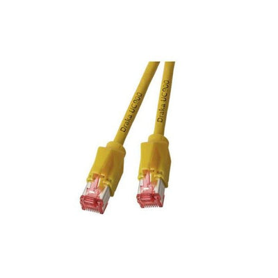 Efb RJ45 Network Cable CAT.6A S FTP Lszh Draka UC900 TM21 Yellow 1,5M — image 1