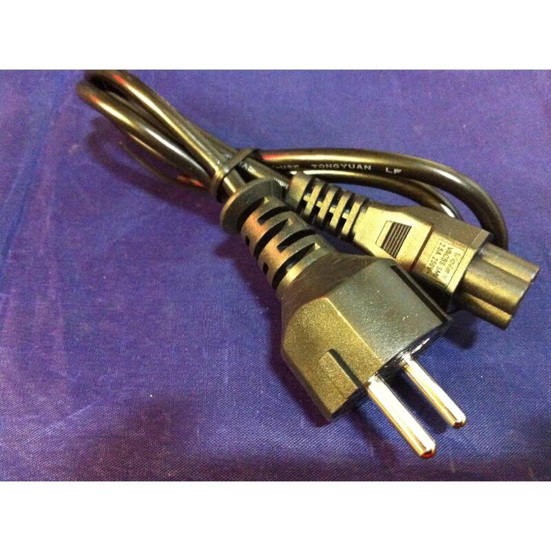 1 Meter 2-PIN C5 Power Cord, 250V, 2.5A