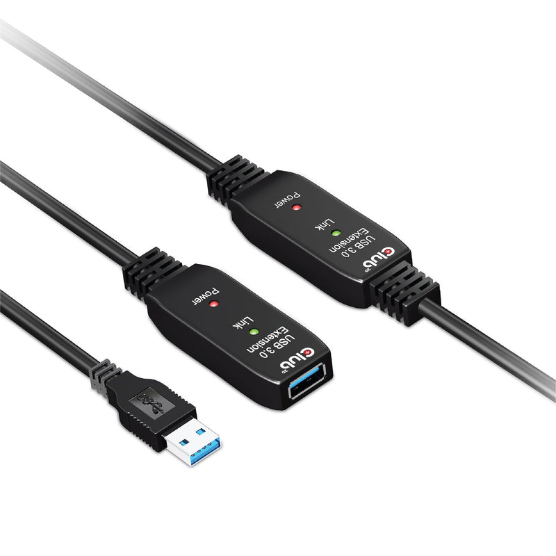 CLUB3D CAC-1405 USB Cable 10M USB 3.2 Gen 2 (3.1 Gen 2) USB a Black