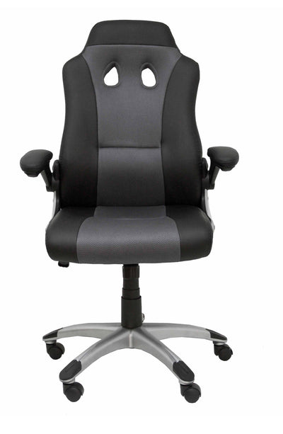 Chair Gaming Talave Similpiel Black And Grey — image 1