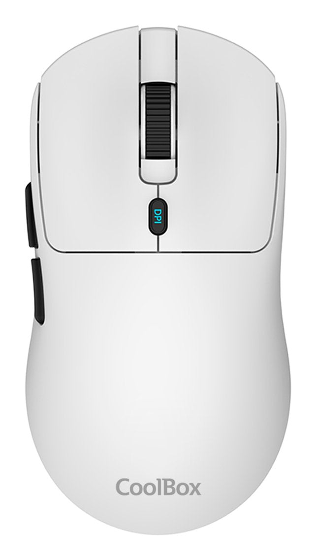Coolbox Mouse Gaming W03 10000DPI Wireless RF + Bt White