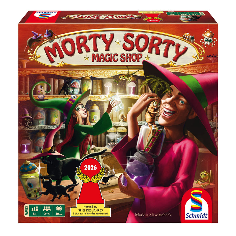 Schmidt Games Morty Sorty Magic Shop, Juego de mesa 49468