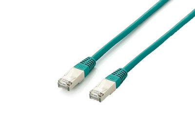 Latiguillo Flat Apantallado Platinium S/FTP Categoria 6A Libre Halogenos 0,5M Colour Green — image 1