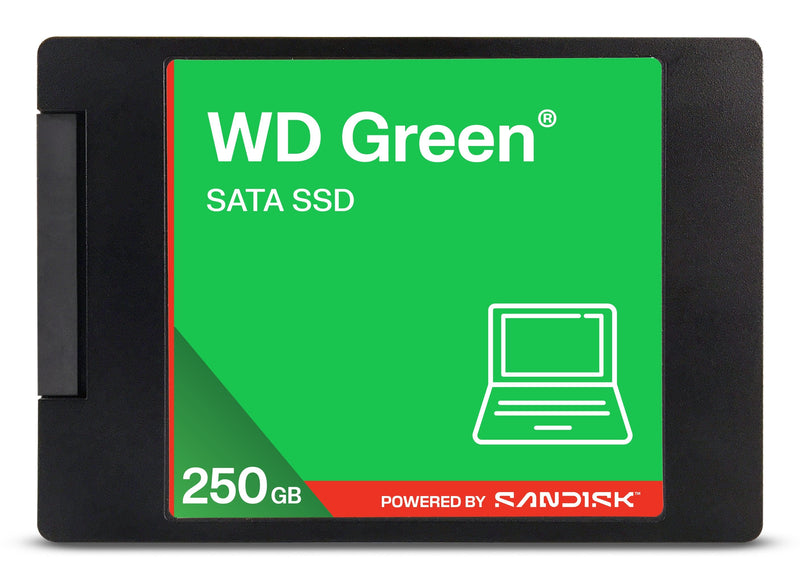 Box Internal Wd Green SSD 250TB 2.5 SATA 6GB/S