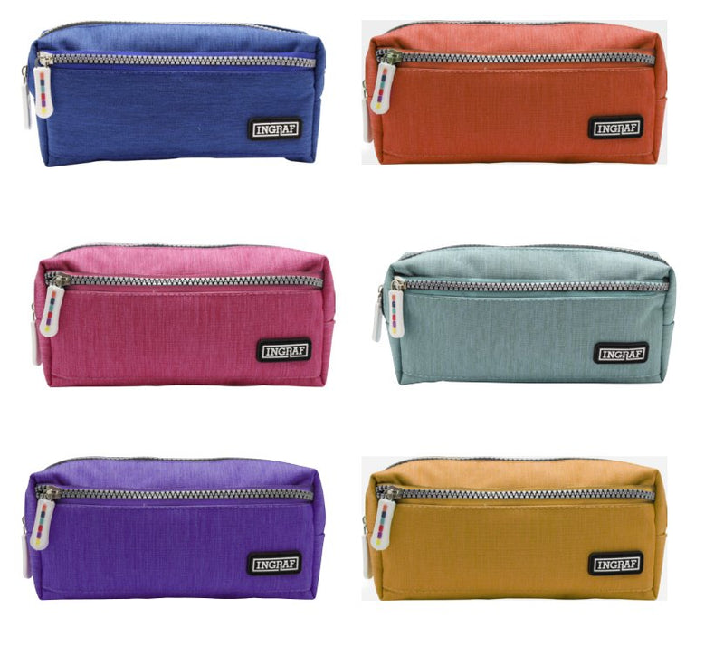 Ingraf Mediterraneo Portatodo Flat - Design Elegant - Material Resistant - Closure Seguro - Ideal Viajes And U