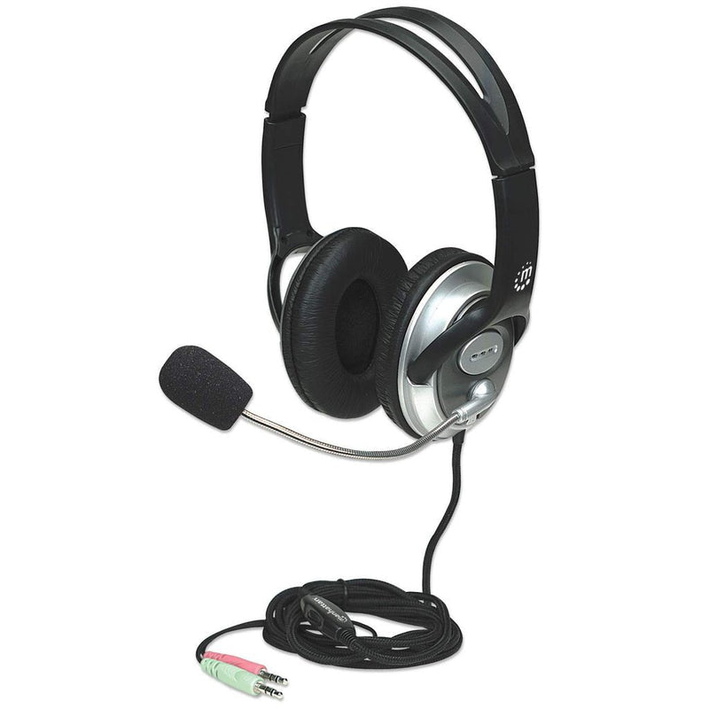 Manhattan 175555 Headphone And Helmet Headphones Diadema Black