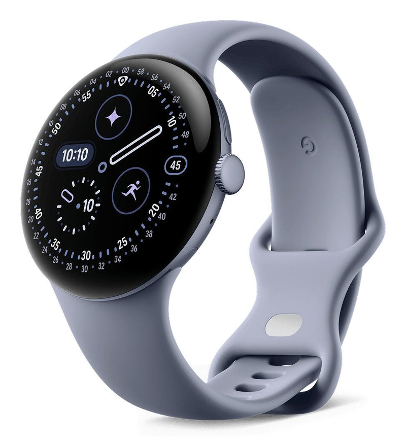 Google Smartwatch Pixel Watch 4 45MM Satin Moonstone Aluminum Watch Smart With Band Activa Fluoroelastómero Wi