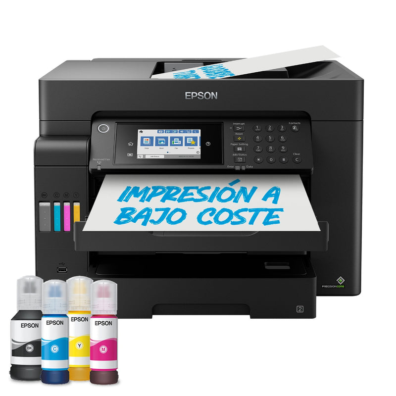 Epson Printer Multifunción Ecotank ET-16605 Bam Din A3 + 4IN1 4 Farben Wi-Fi Adf