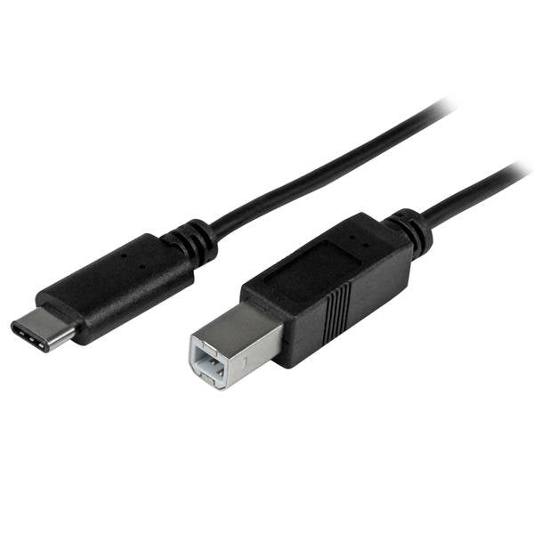 Cable 2M USB-C a USB B Cabl a Male USB Cable Type-c