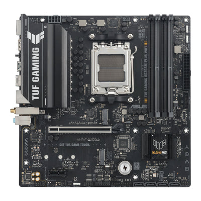 ASUS Motherboard Tuf Gaming A620AM-PLUS Wi-Fi A620 Socket AM5 DDR5 microATX Wi-Fi 6 Bluetooth 5.3 RAID RGB — image 1