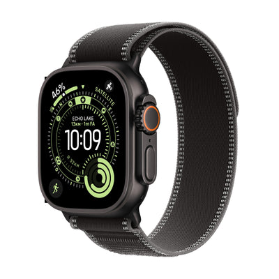 Apple Watch Watch Ultra 3 (2025) LTE 49MM Titanium Case With Trail Loop S/M - Black/Dark Grey — image 1