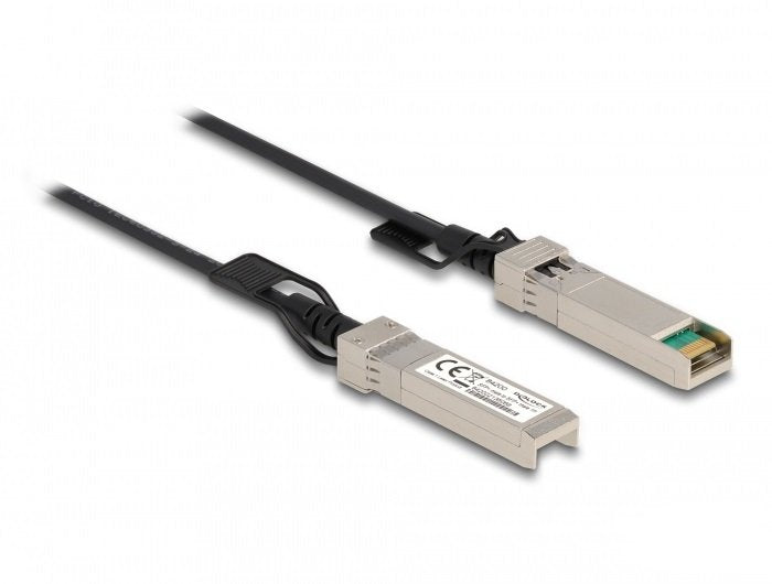 Delock Sfp + Sfp + (st-st) Twinaxial 1M Black
