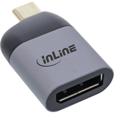 Inline Adapter USB , USB Type-c Male a DisplayPort Female (modo Alternativo Dp), 8K a 60 HZ — image 1