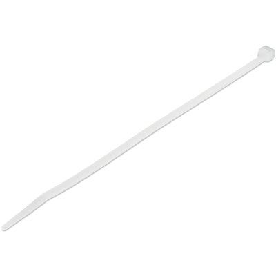 StarTech.com 20CM(8) Cable Ties 4MM(1/8) Wide 55MM(2-1/8) Bundle Diameter 22KG(50LB) Tensile Strength Nylon Se — image 1