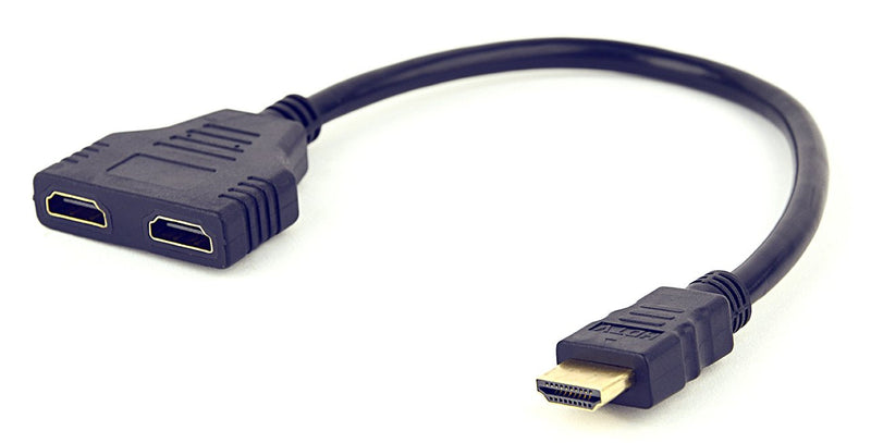 Gembird Cable Double HDMI 2 X HDMI Black HDMI Cable DSP-2PH4-04
