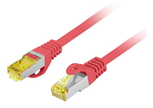 Lanberg Network Cable CAT.6A S FTP Lszh Cu 1.5M Red — image 1