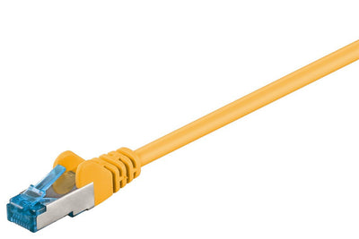 Goobay Cable CAT.6A S/FTP Pimf Yellow 3 Metres Double Blindaje 93781 — image 1