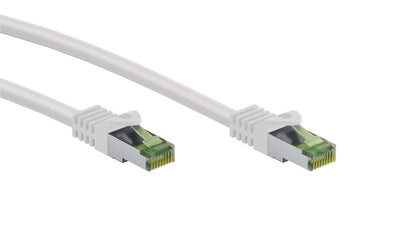 Goobay Ghmt-zertifiziertes CAT.8.1 0,5M Network Cable, S FTP (pimf), White — image 1