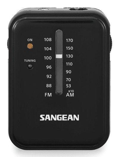 Sangean SR-32 Black Radio Bolsillo Fm/Am Speaker Integrado Jack And Strap — image 1