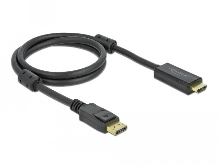 Delock Cable Active DisplayPort 1.2A HDMI 4K 60 HZ 1M