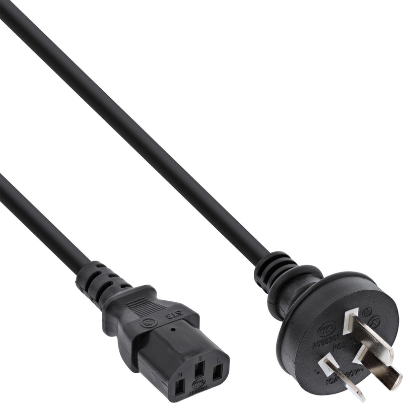 Inline Cable Power Type I China a Connector IEC 1,8M