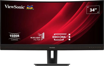 Viewsonic VG3456C 86,4CM (34) 3440 X 1440 Pixels Ultrawide Quad HD LED Black — image 1