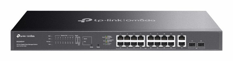 TP-Link ES220GMP Switch Gestionado Gigabit Ethernet (10/100/1000) Energía Sobre Ethernet (PoE) Black
