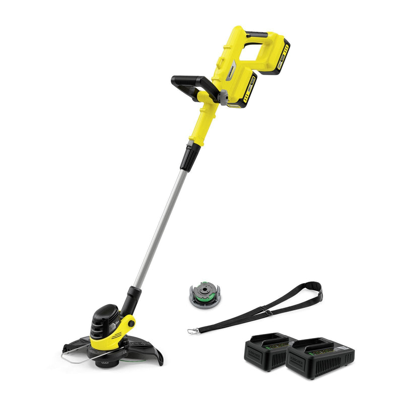 Kärcher Ltr 3-18 Dual Battery Set 30CM Battery Black Steel Inoxidable, Yellow