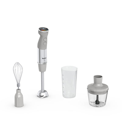 Tefal Blender Quickchef + HB673B30 Inmersión 1000W Grey Steel Inoxidable — image 1