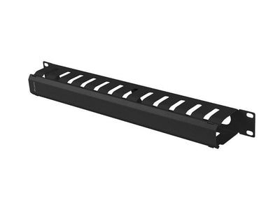 Lanberg AK-1704-B Organiser Cables Shelf Canaleta Ranurada Cables Black 1 Pieces — image 1