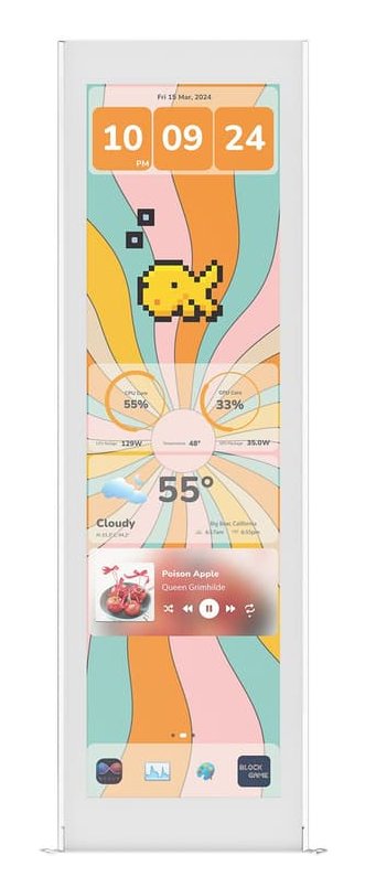 Hyte Actualización Screen Touchscreen Y70 White Nieve 36,8CM (14,5 Pulgadas), White Screen Touchscreen 14,5 Pu — image 1