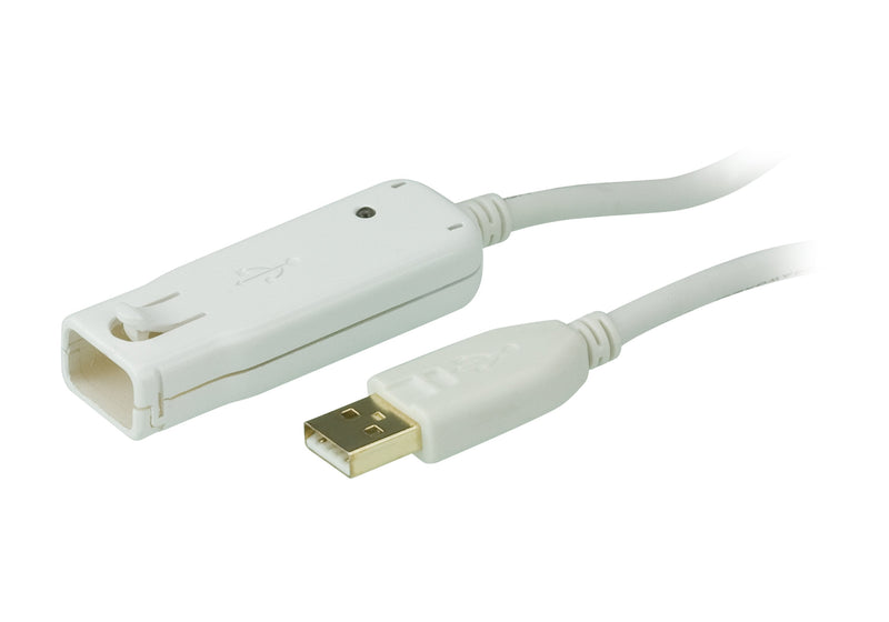 Aten Cable Extensión Activo USB 2.0, UE2120 USB Am/F, 12M