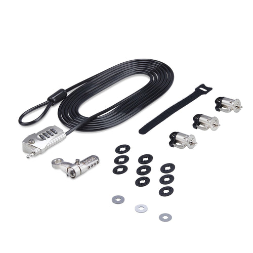Kit Bloqueo Periféricos Computadora - Cable 9,8 Feet Computadora Laptop/Computadora — image 1