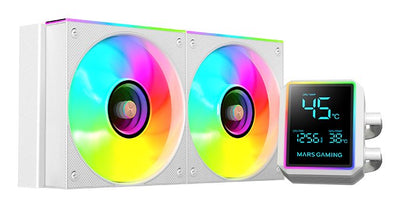Mars Gaming Refrigeracion Liquida CPU Frgb Ml-lcd Pro 240 White MLLCDPRO240W — image 1