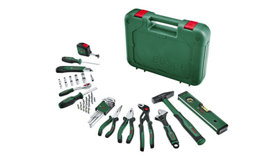 Bosch Diy & Garden Advanced Hand Tool S, 52 Pieces Set Of Tools Green With Case Tools 1600A02BY7 — image 1