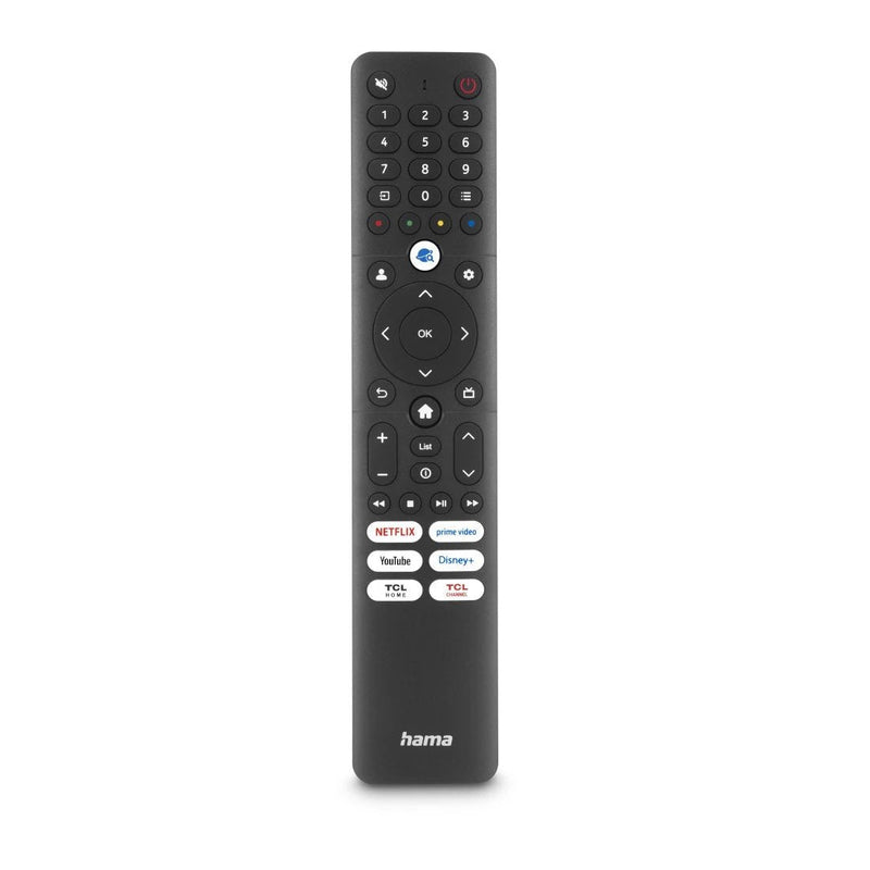 Hama 00221068, TV, Ir Wireless, Pulsadores, Black