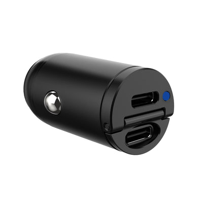 Celly CCMINI2USBCBK Charger Dispositivo Mobile Phone Black Auto — image 1