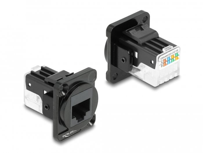 Delock Módulo Type-d RJ45 CAT.6A Female a Lsa Female