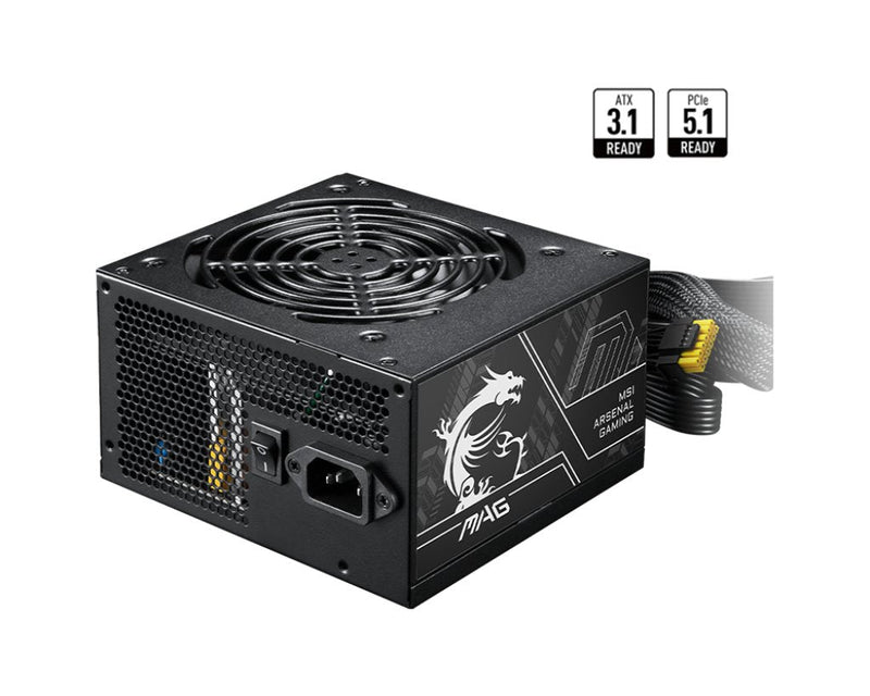 MSI Power Supply Mag A750BN 750W 80 + Bronze PCIE5 Ii