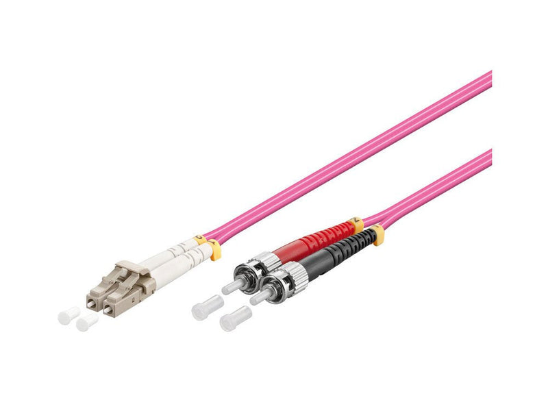 Good Connections 10M Lc/St Cable Fibre Optic OM4 Violet